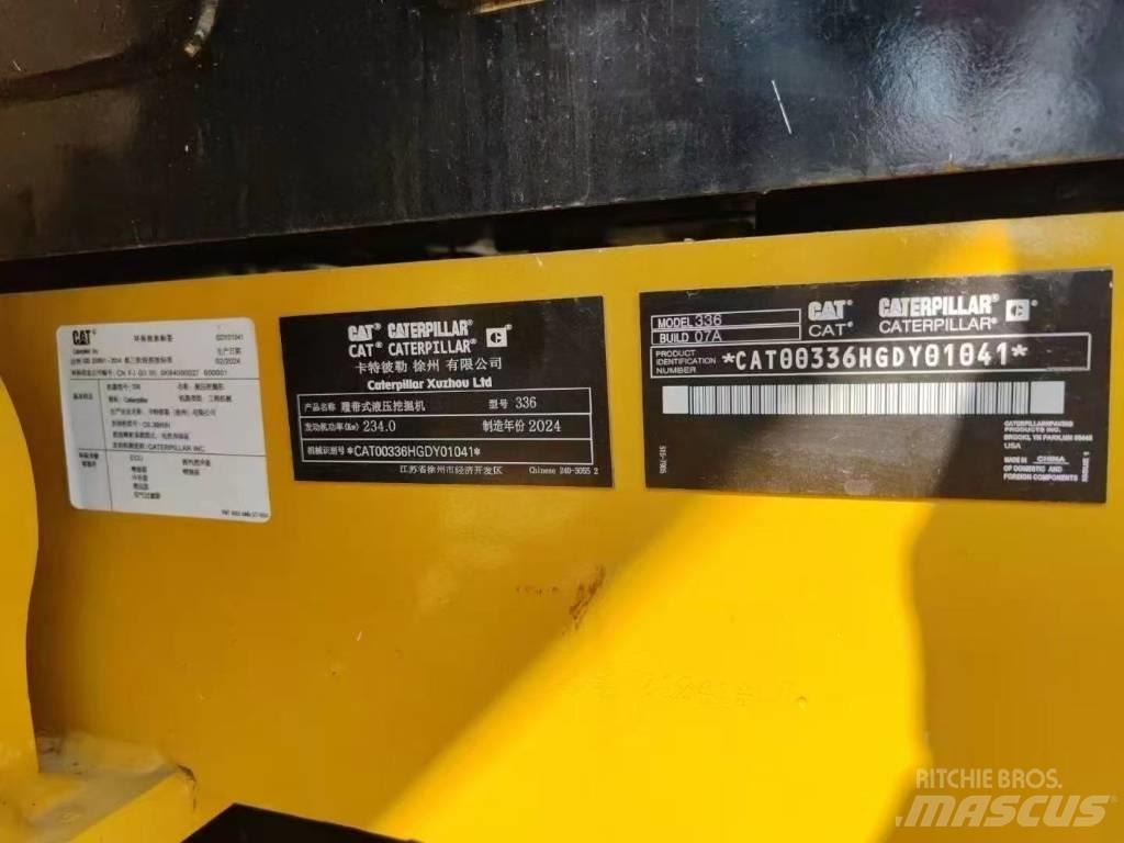 CAT 336 Bandgrävare
