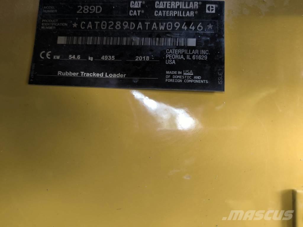 CAT 289D HF XPS Kompaktlastare