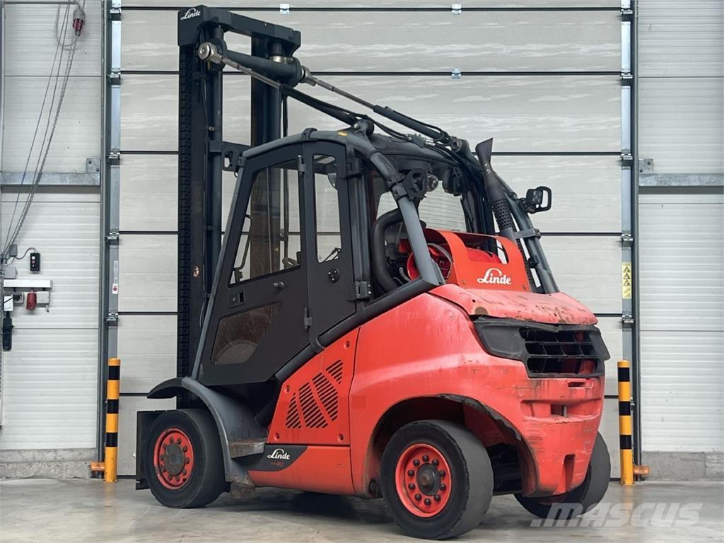 Linde H40T-02 Gasolmotviktstruckar