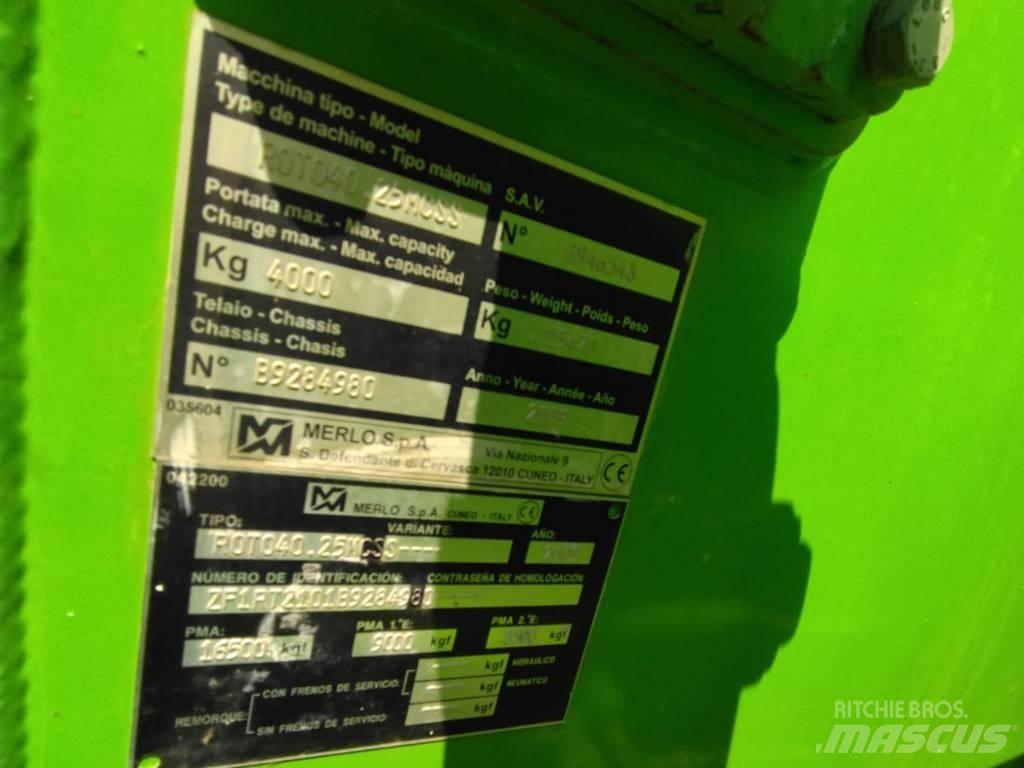 Merlo 40.25 Teleskoplastare