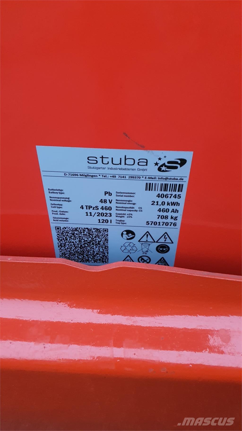 Linde E14-02 Elmotviktstruckar