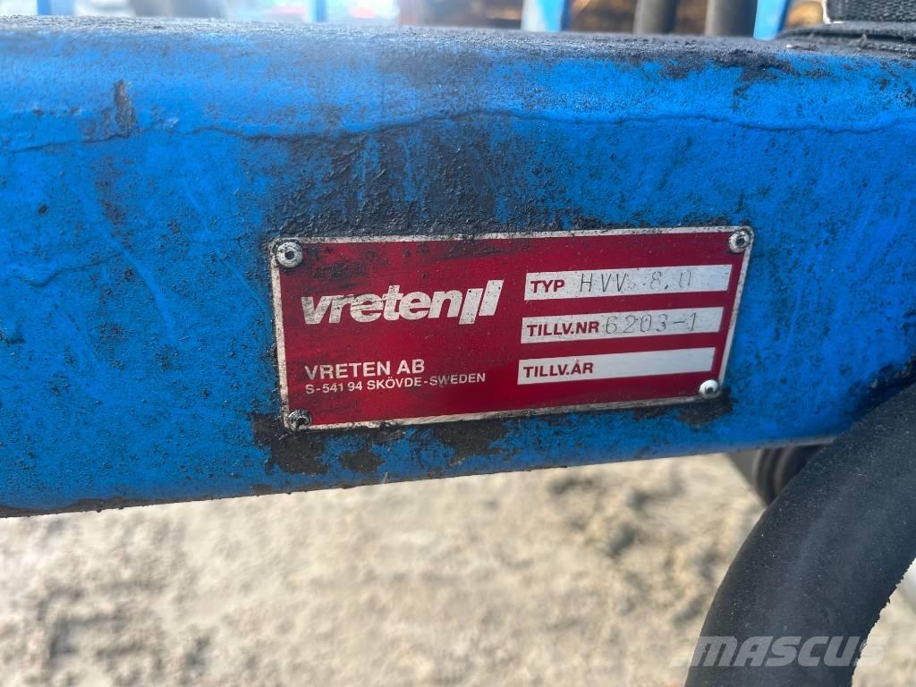 Vreten HVV 8,0 Övriga vagnar