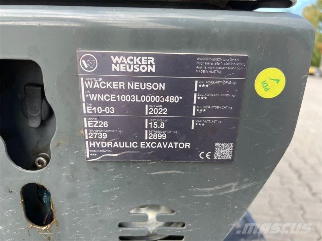 Wacker Neuson EZ26 Bandgrävare