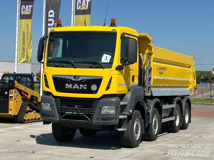 MAN TGS 41.460  8X8 Tippbilar