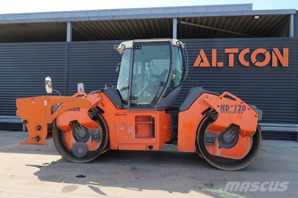 Hamm HD+ 120 VO Tvåvalsvältar