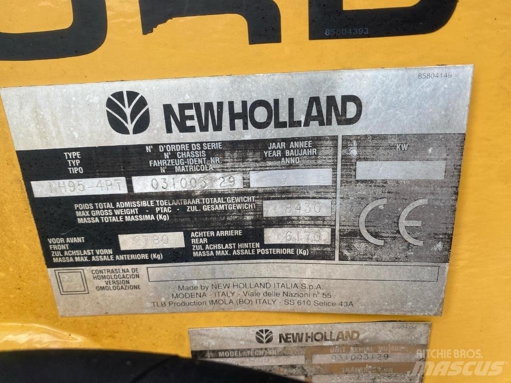 New Holland NH 95 Grävlastare