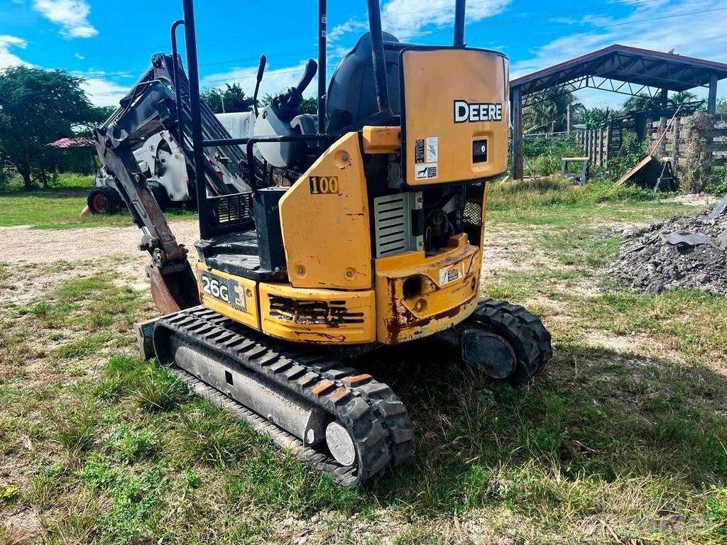 John Deere 26G Minigrävare < 7t