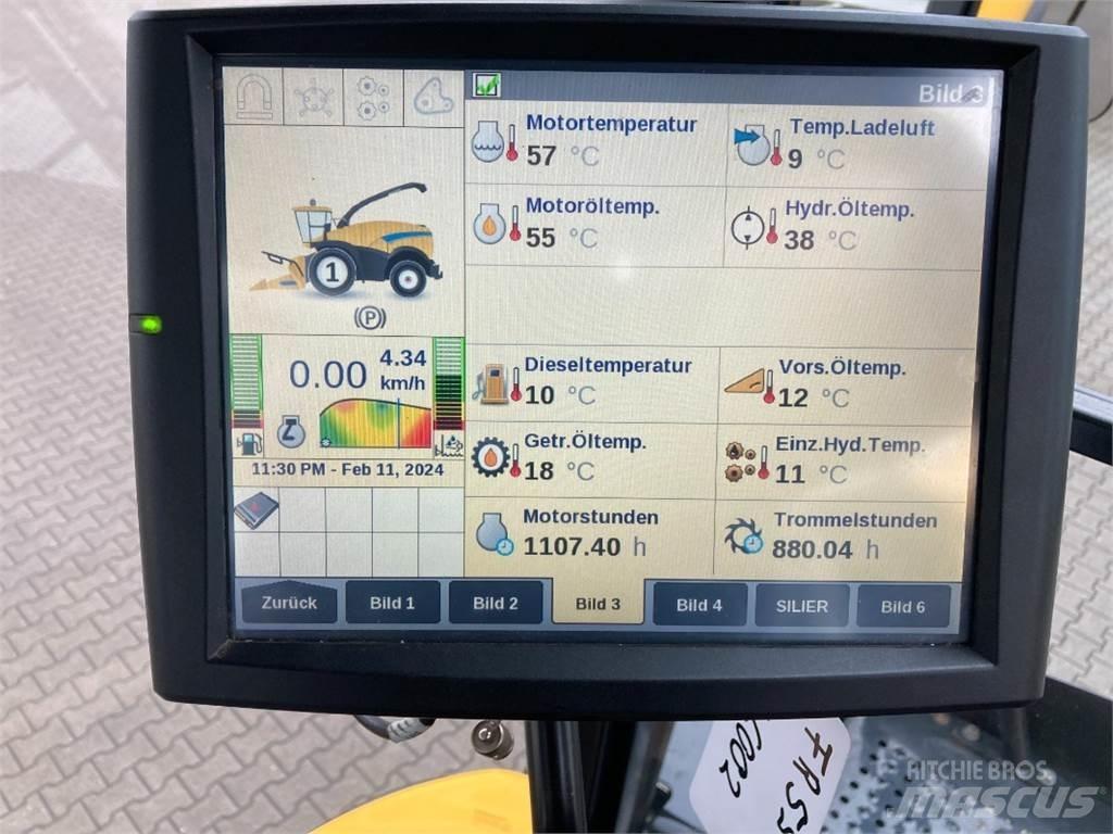 New Holland FR550 Fälthackar
