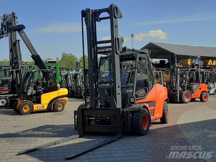 Linde H80D-03/900 Dieselmotviktstruckar