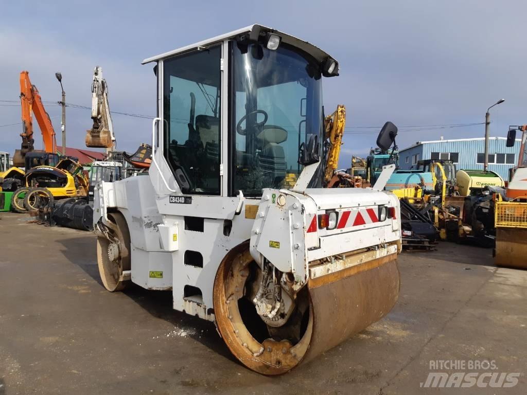 CAT CB 434 D Tvåvalsvältar