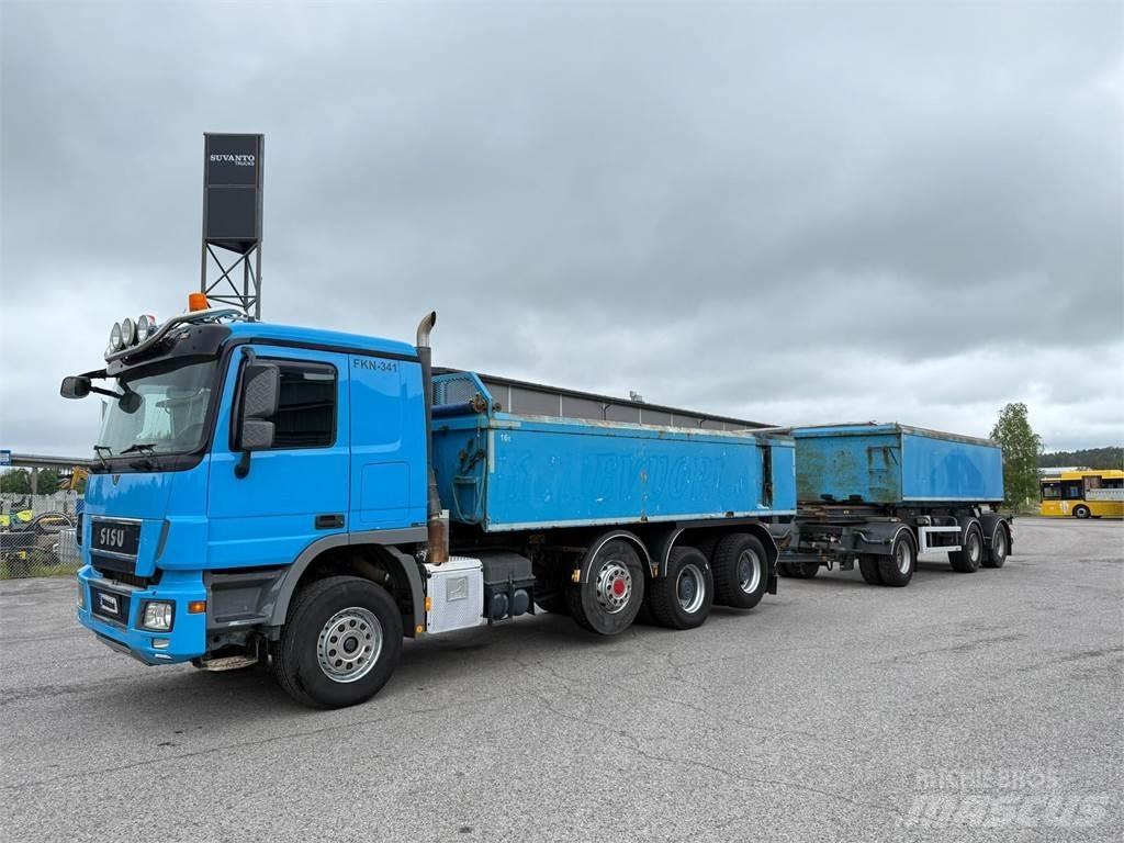Sisu DK12M 8X4 Tippbilar