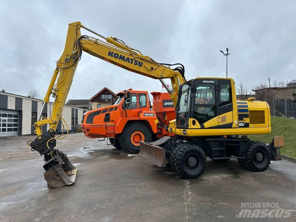 Komatsu PW160-11 Hjulgrävare