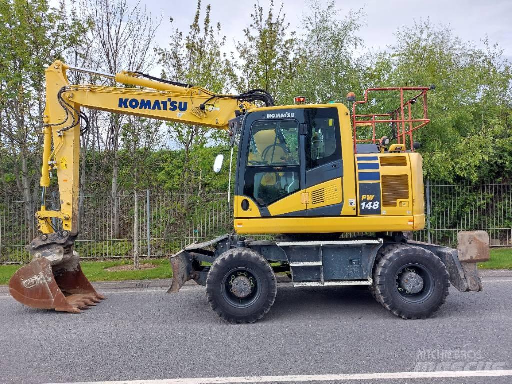 Komatsu PW148-11 Hjulgrävare