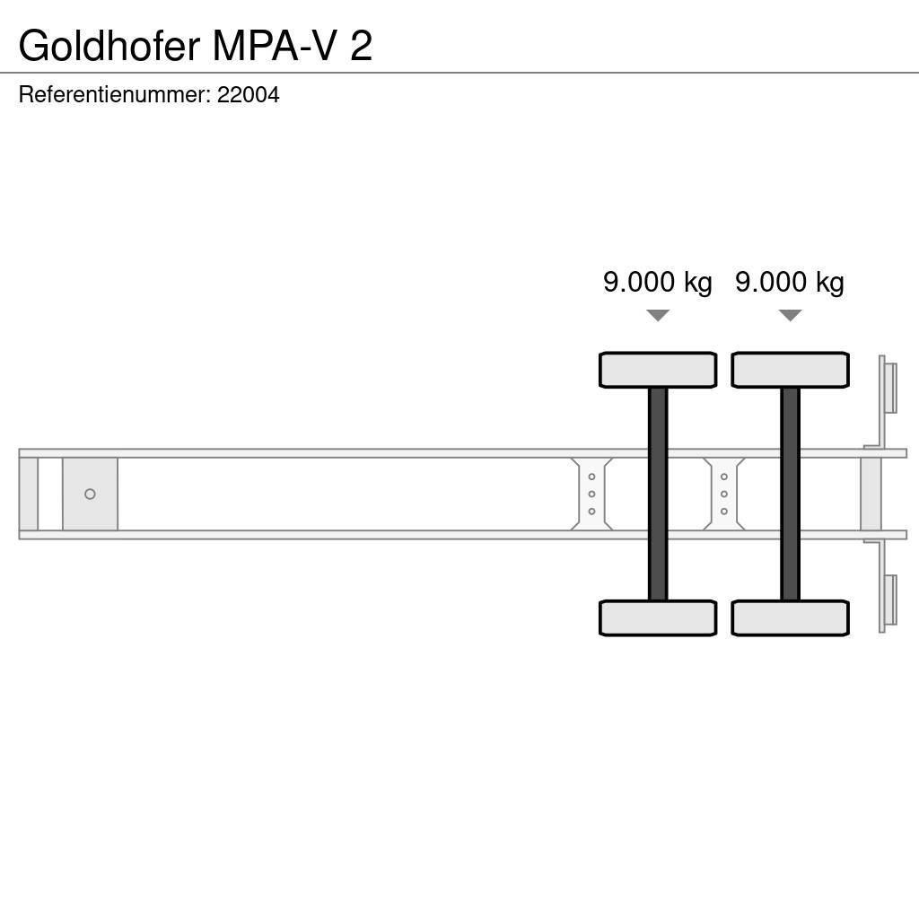 Goldhofer MPA-V 2 Låg lastande semi trailer