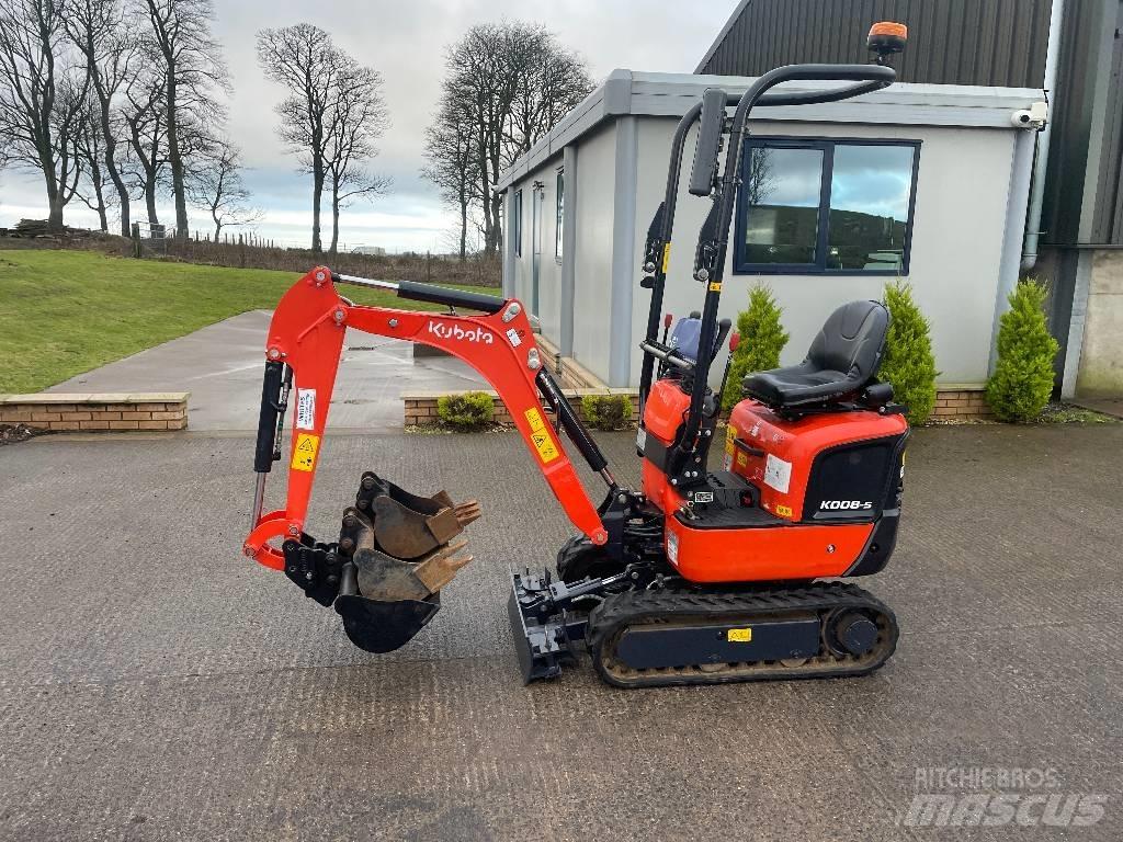 Kubota K008-5 Minigrävare < 7t