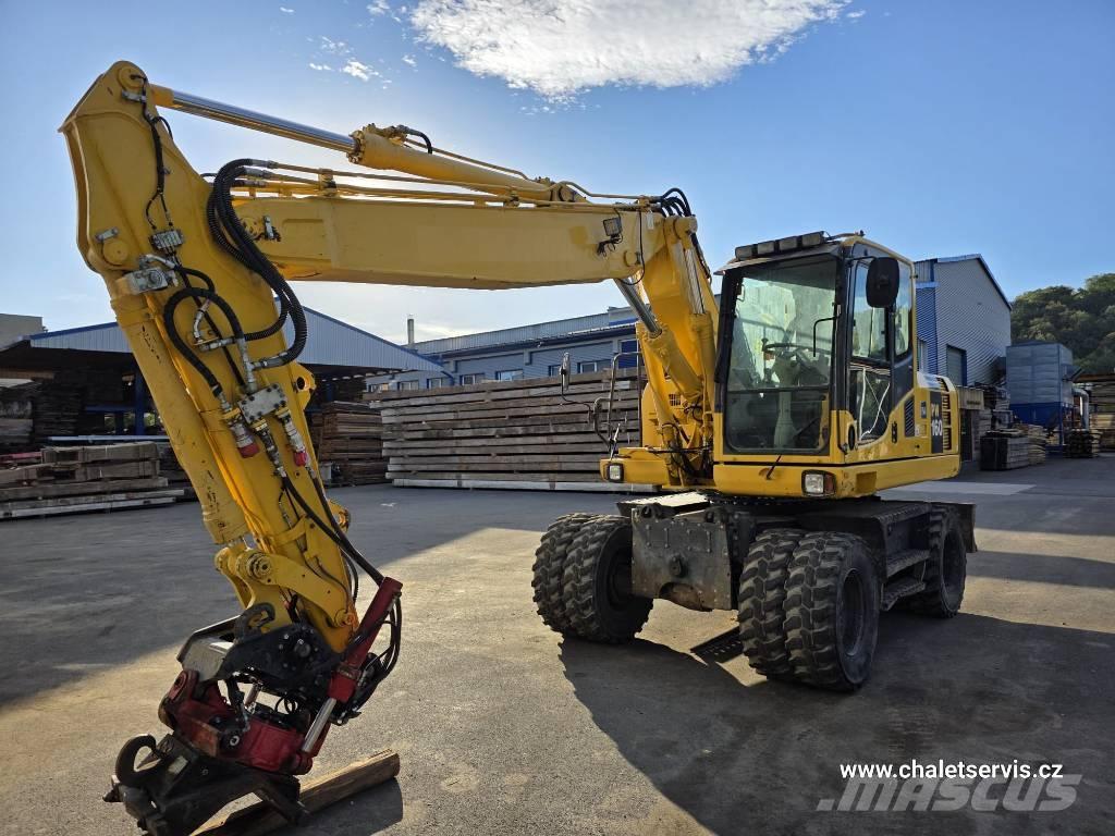 Komatsu PW 160 Hjulgrävare