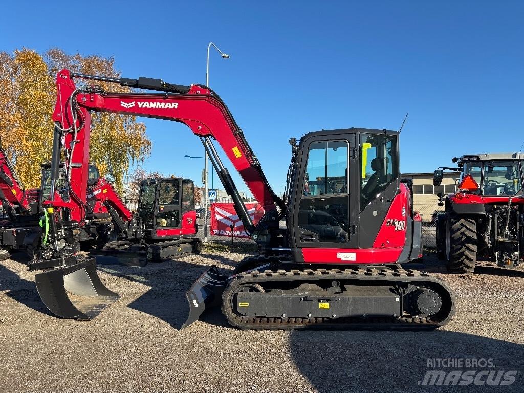 Yanmar SV 100 DEMO Midigrävmaskiner 7t - 12t