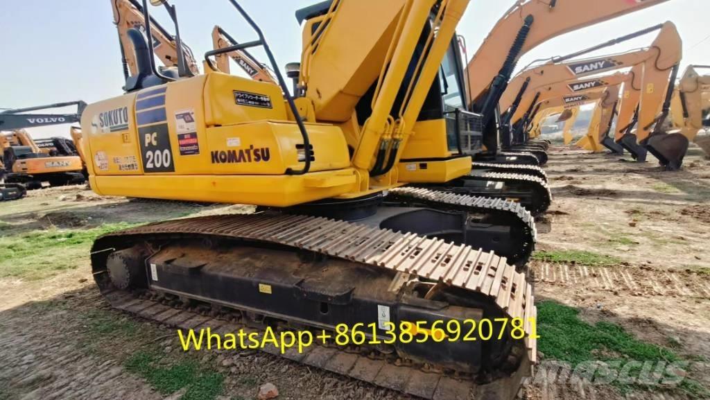 Komatsu PC 200-8 Midigrävmaskiner 7t - 12t