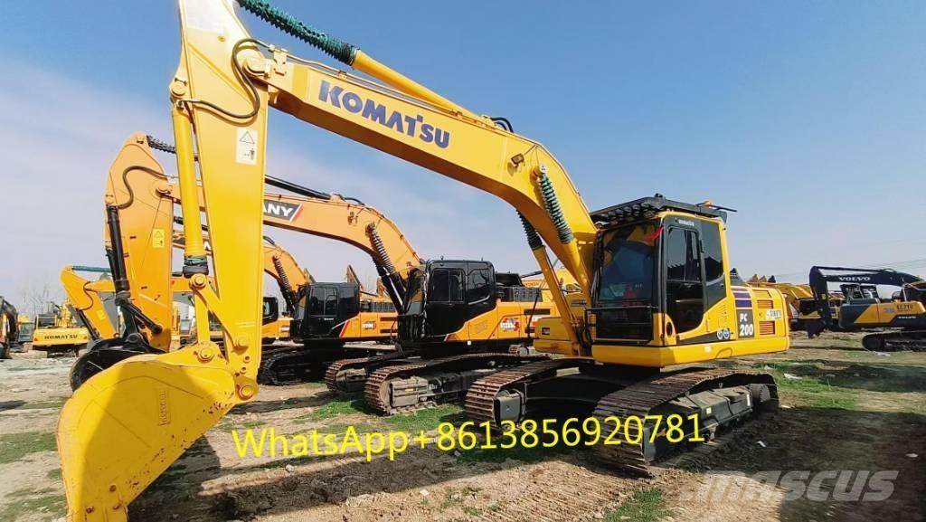 Komatsu PC 200-8 Midigrävmaskiner 7t - 12t