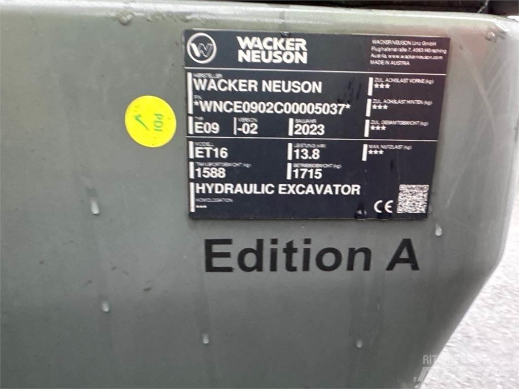 Wacker Neuson ET16 Bandgrävare