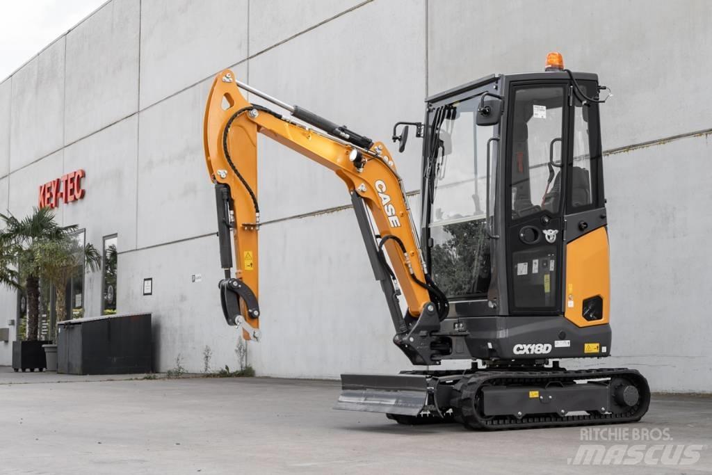 CASE CX 18D Minigrävare < 7t