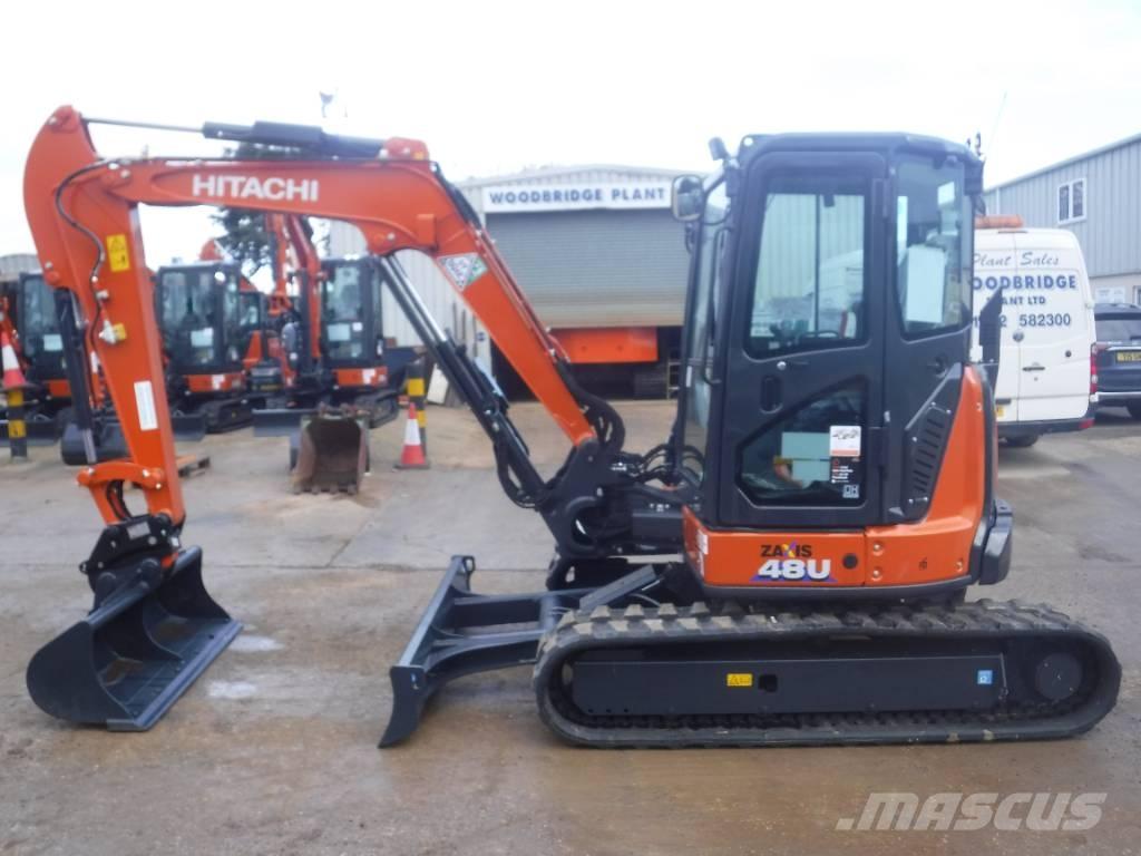 Hitachi ZX 48 U-6 Minigrävare < 7t