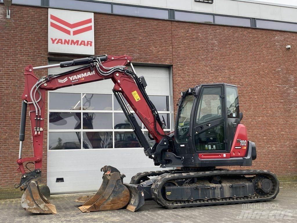 Yanmar SV100-2-2PB Midigrävmaskiner 7t - 12t