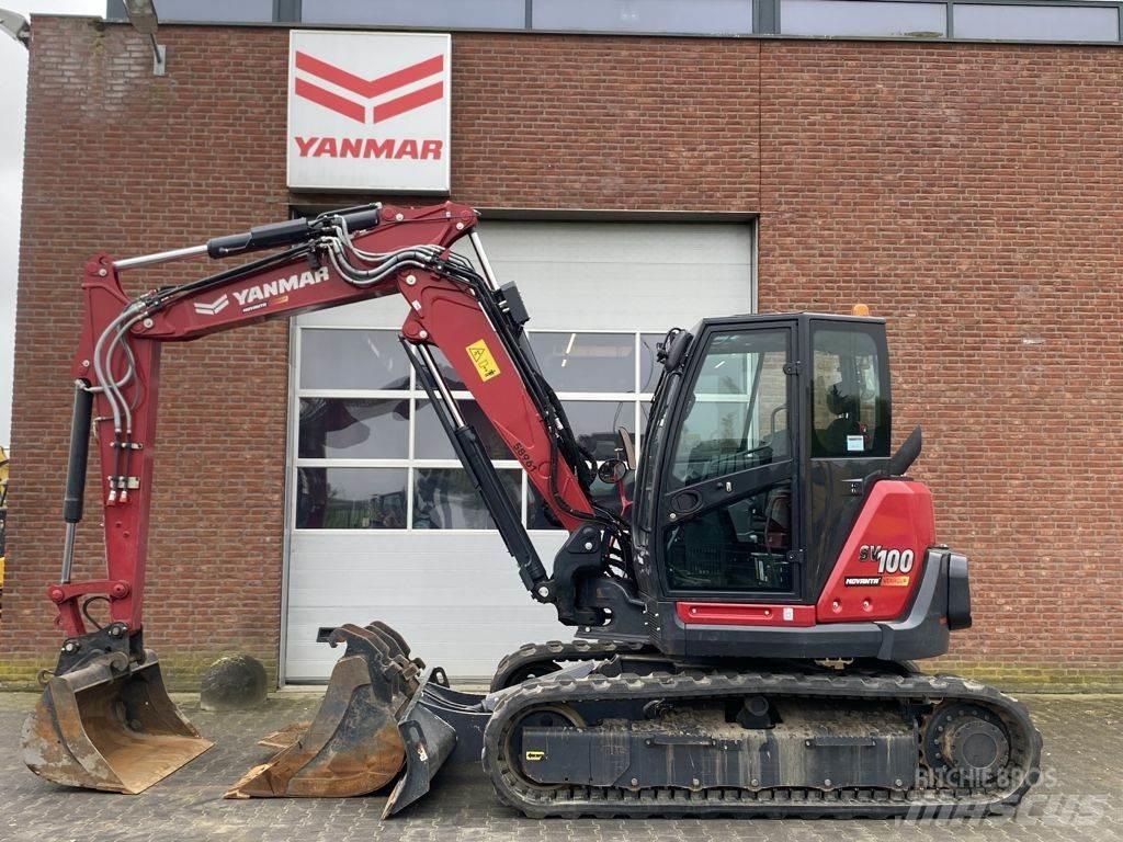 Yanmar SV100-2-2PB Midigrävmaskiner 7t - 12t