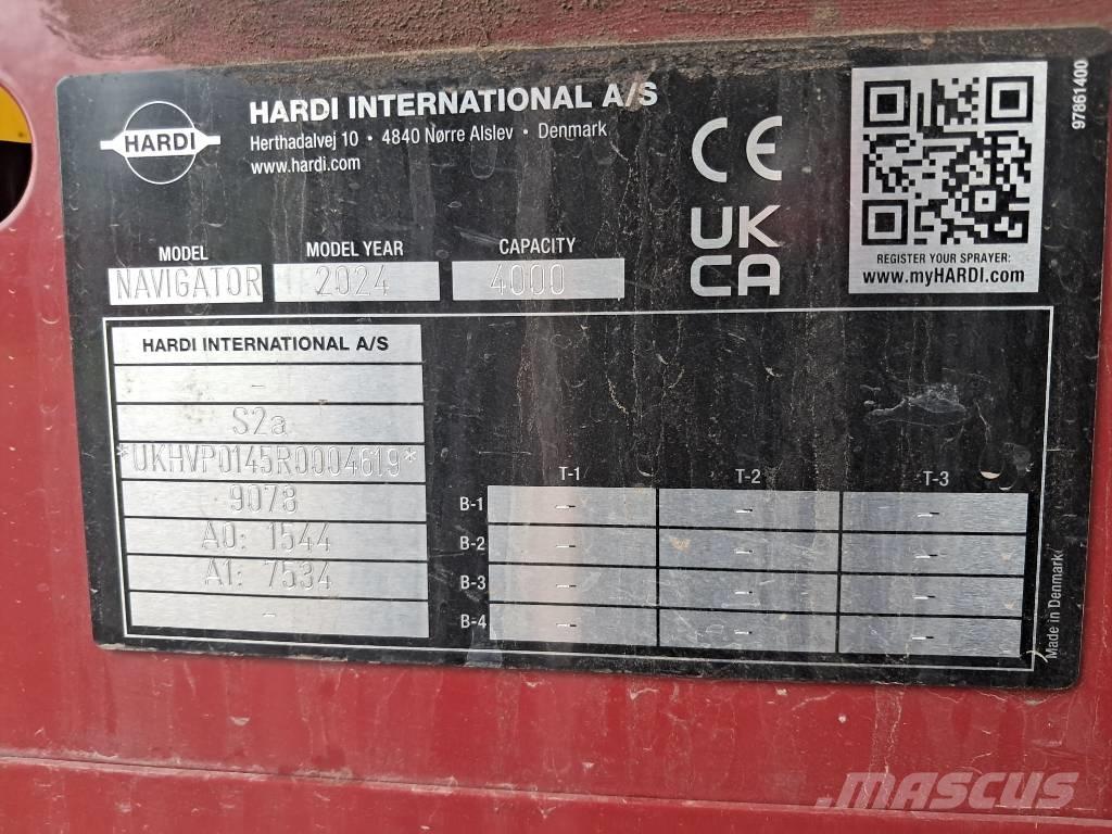 Hardi Navigator 40i Dragna sprutor