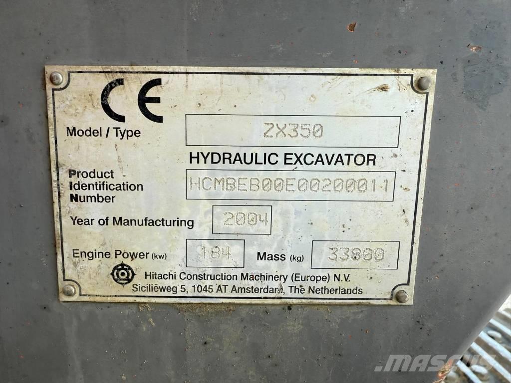 Hitachi ZX 350 Bandgrävare