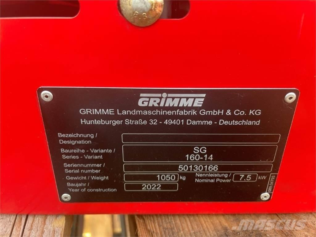 Grimme SG 160-14 Sorteringsutrustning