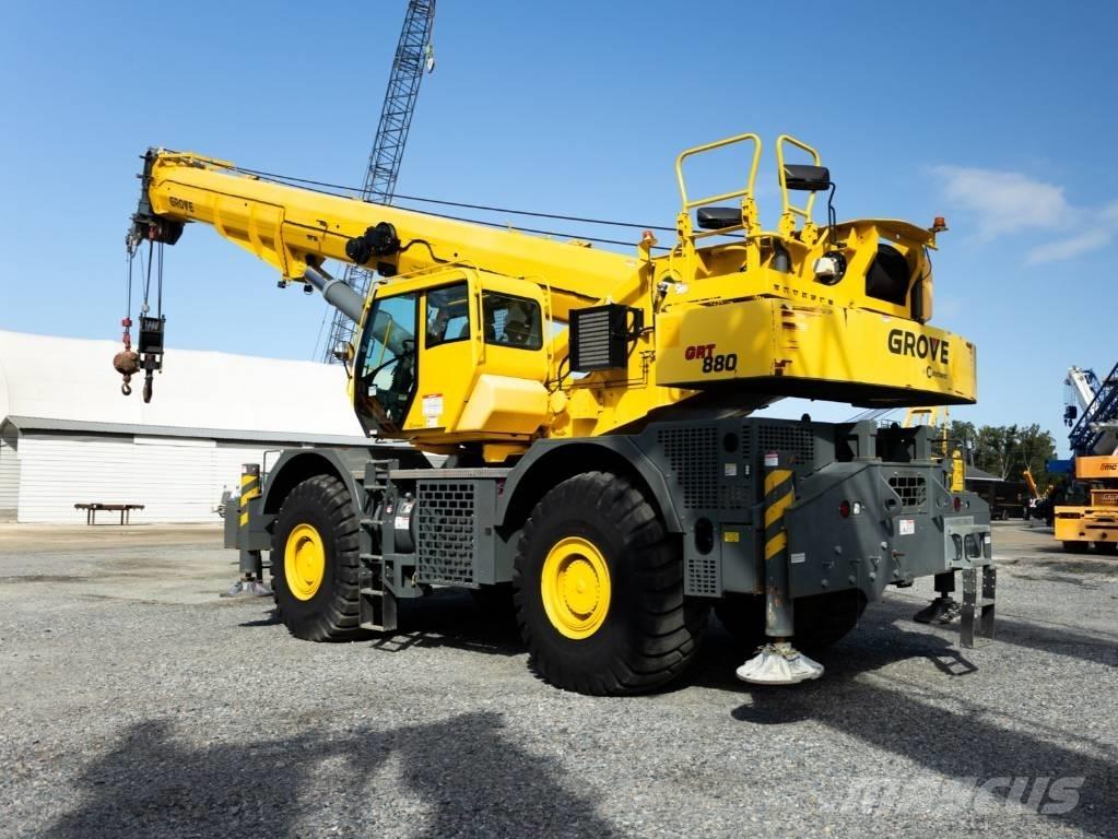 Grove GRT 880 Terrängkranar (Grov terräng)