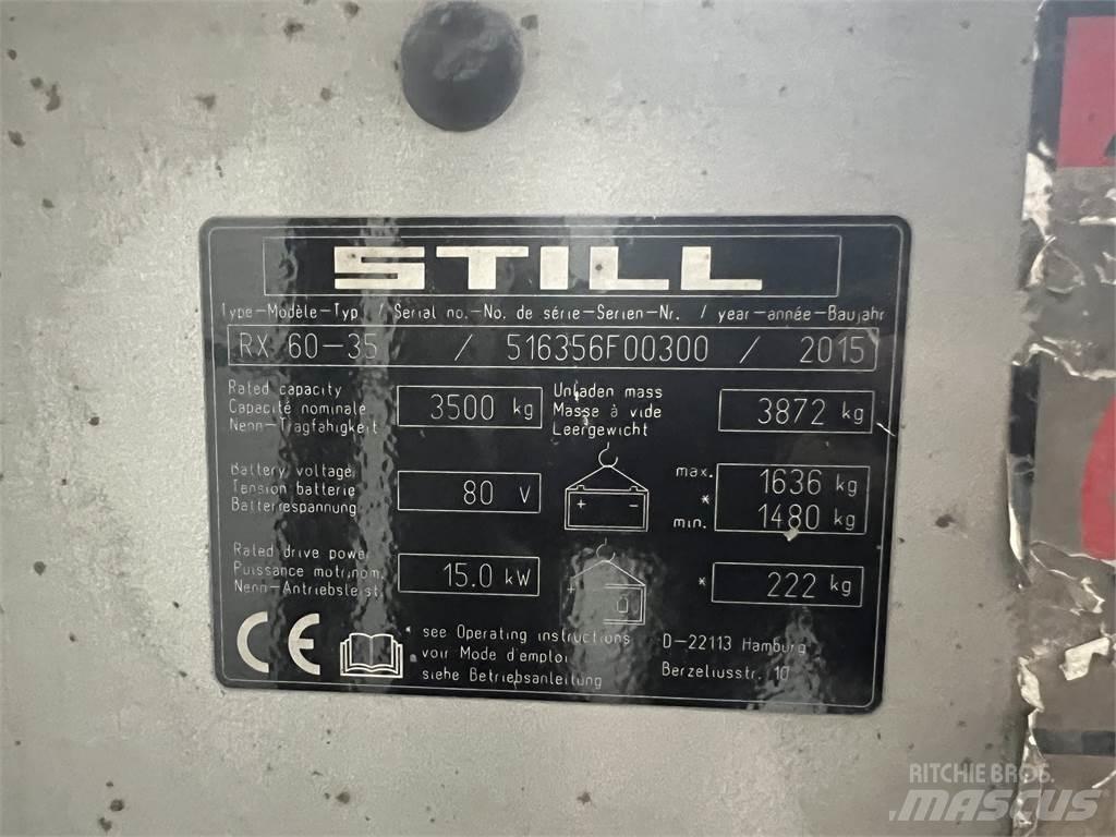 Still RX60-35 Elmotviktstruckar