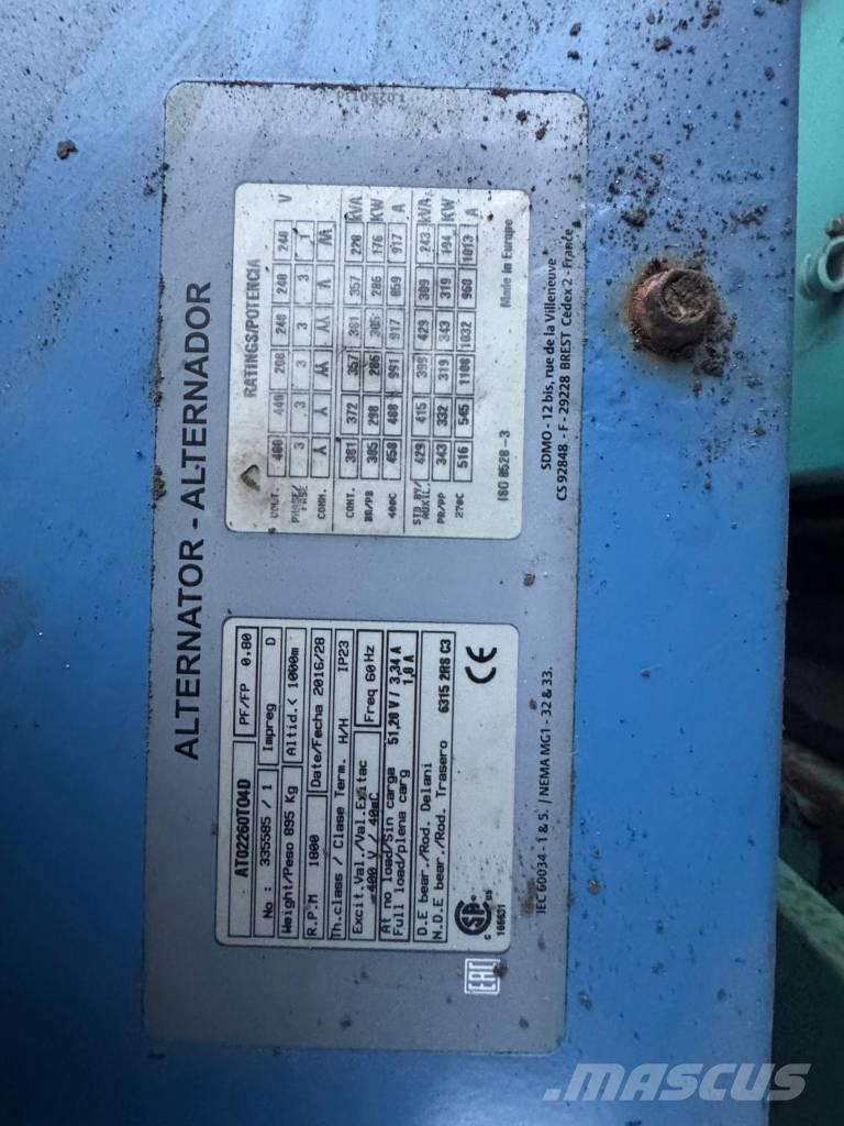 Sdmo R350 Dieselgeneratorer