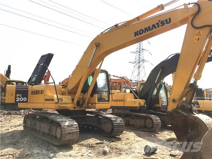Komatsu PC 200-7 Bandgrävare