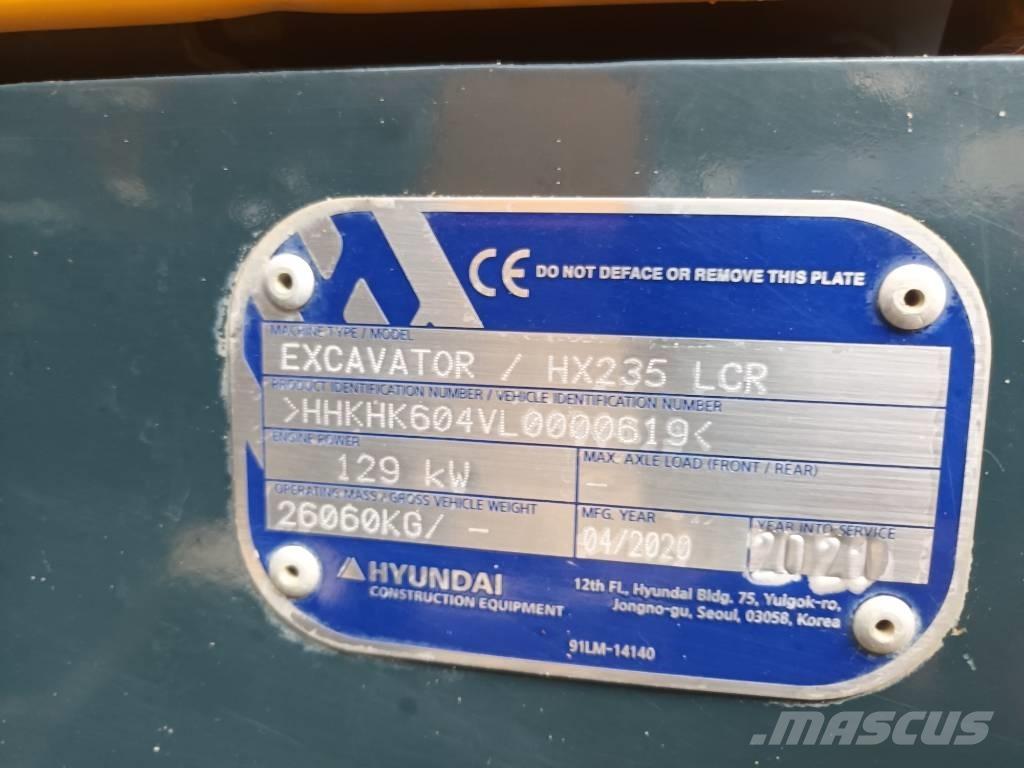 Hyundai HX 235 LCR Bandgrävare