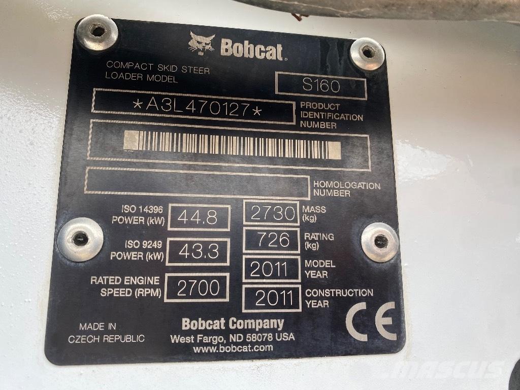 Bobcat S 160 Kompaktlastare