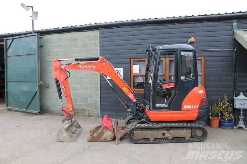 Kubota KX 61-3 Minigrävare < 7t