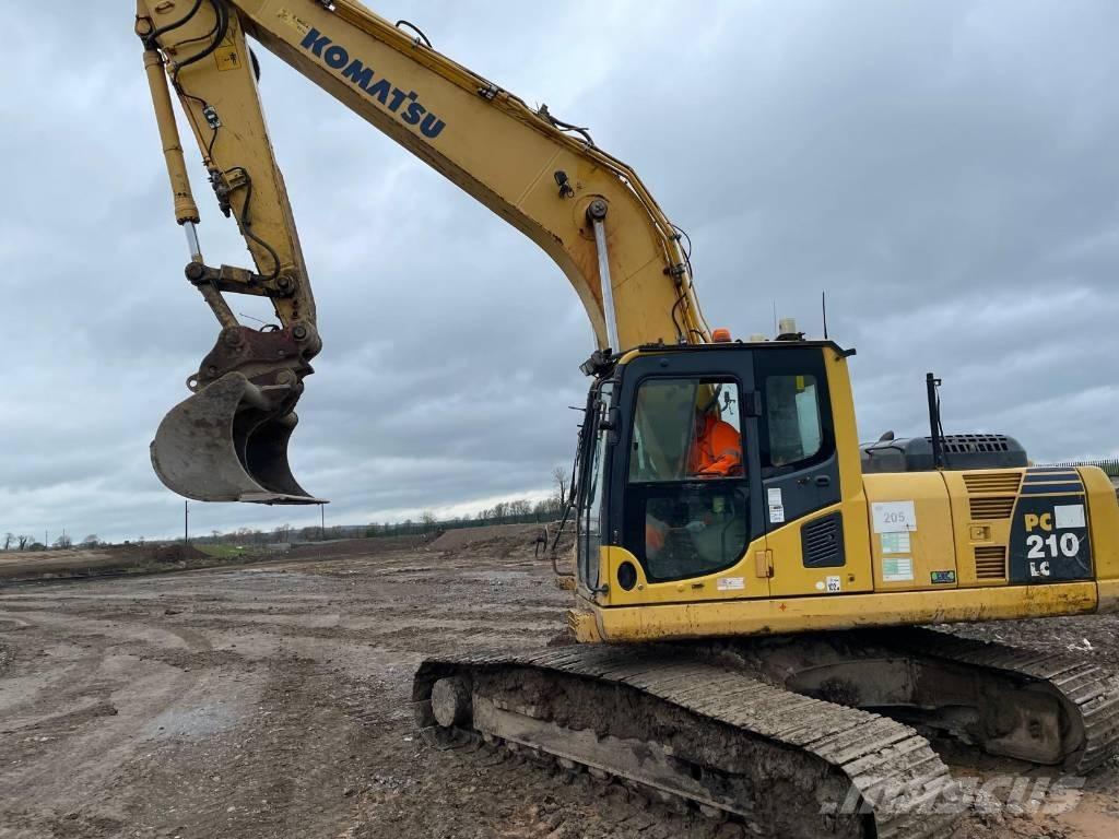 Komatsu PC210LC-8 Bandgrävare