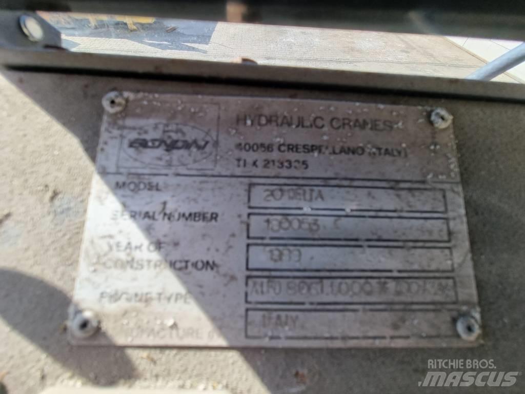 Bendini 20 Delta Terrängkranar (Grov terräng)