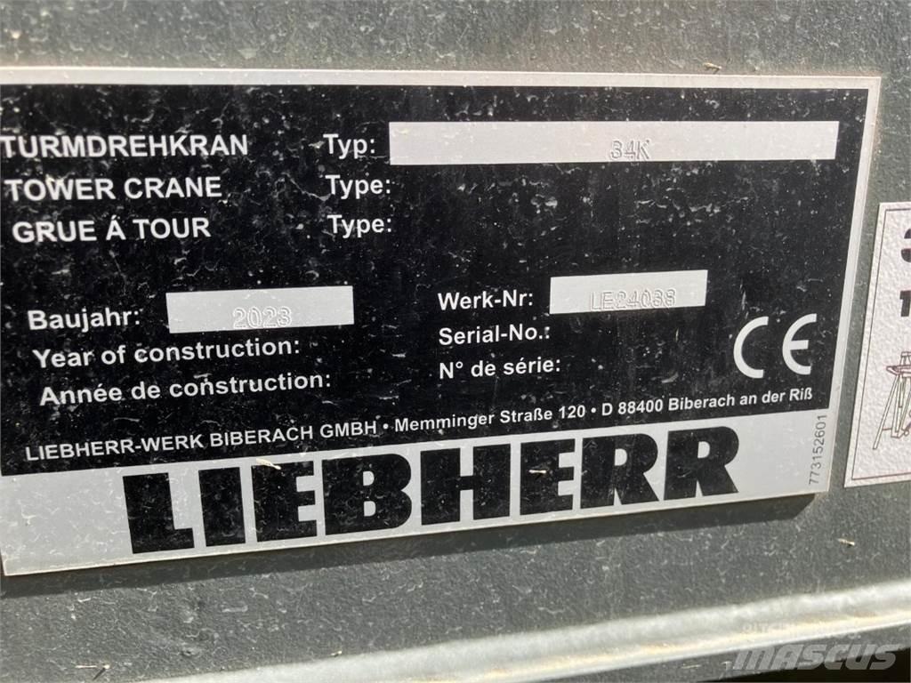 Liebherr 34K Byggkranar