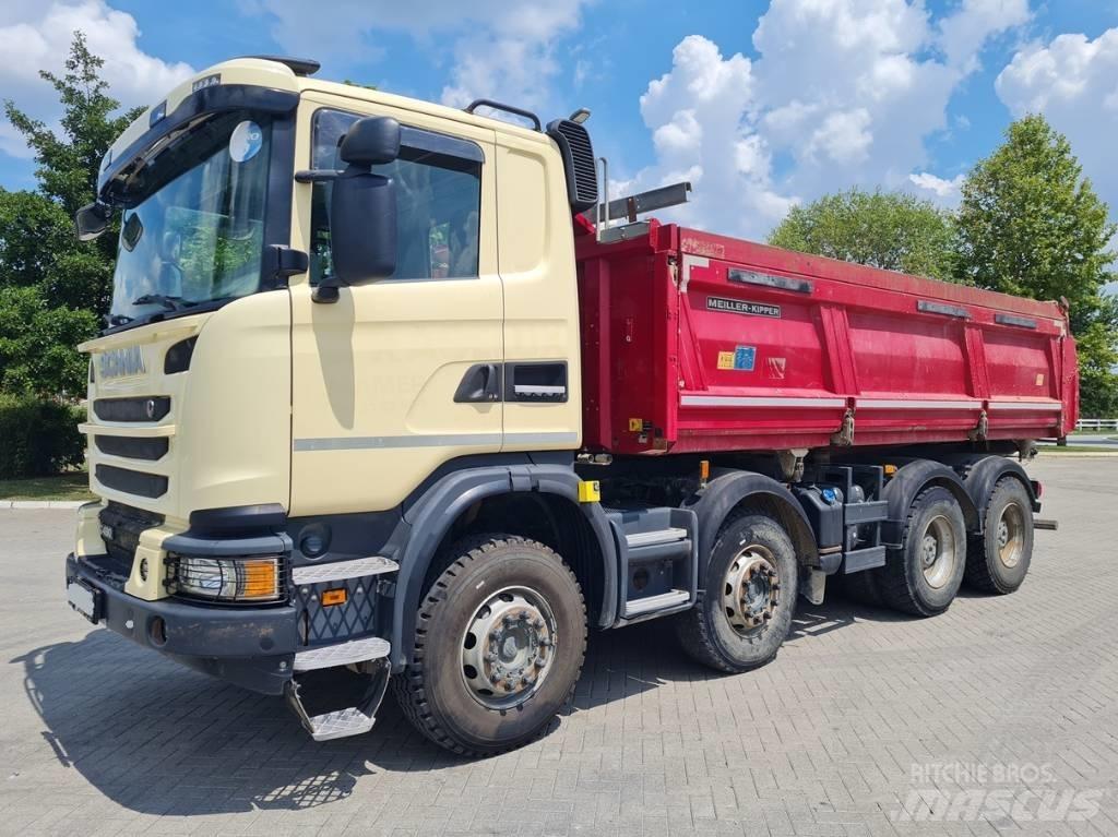 Scania G490 8X4 Tippbilar