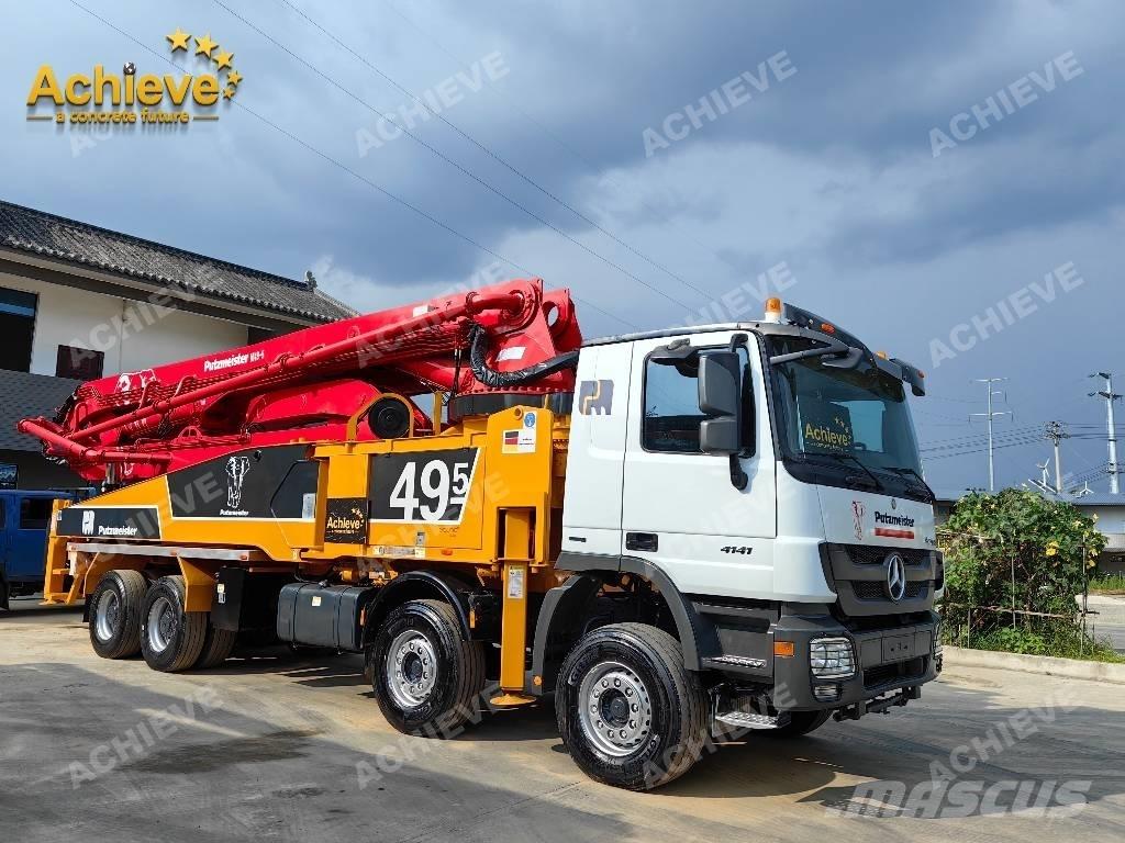 Putzmeister m 49 Lastbilar med betongpump