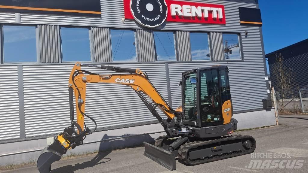 CASE CX58D Minigrävare < 7t