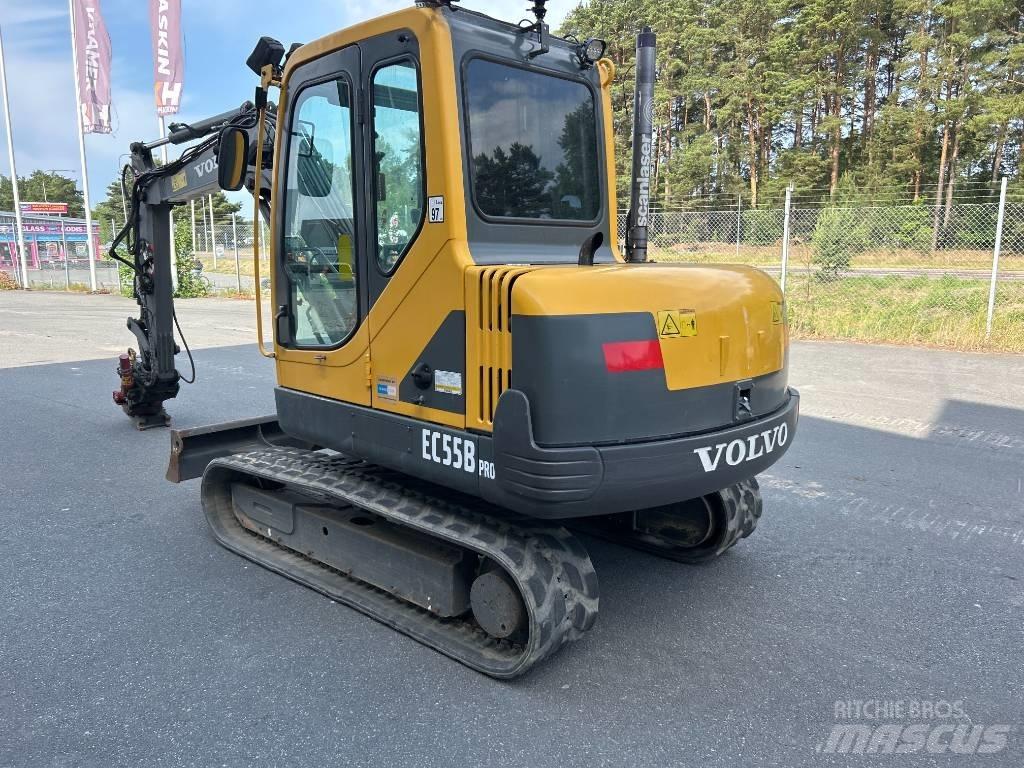 Volvo EC 55 B Pro Minigrävare < 7t