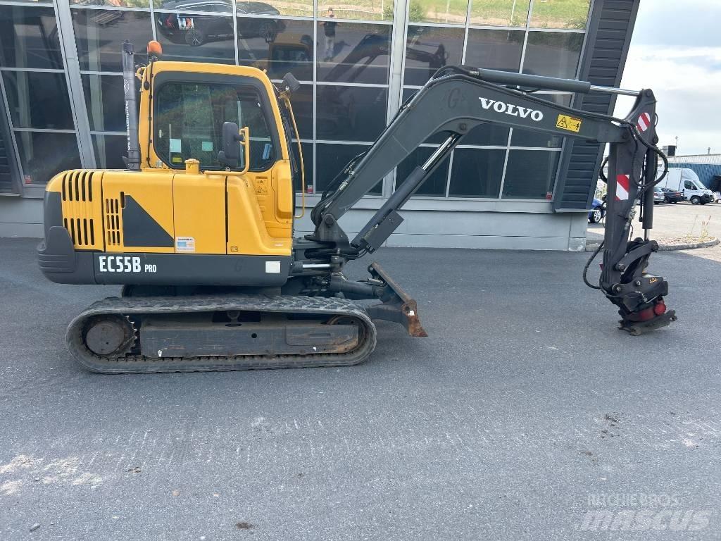 Volvo EC 55 B Pro Minigrävare < 7t