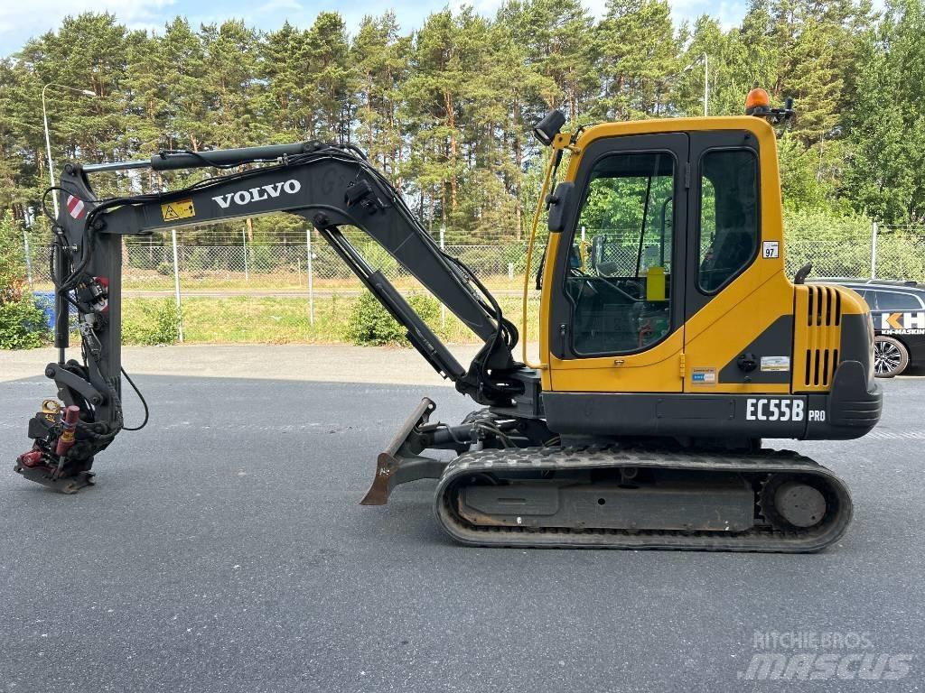 Volvo EC 55 B Pro Minigrävare < 7t