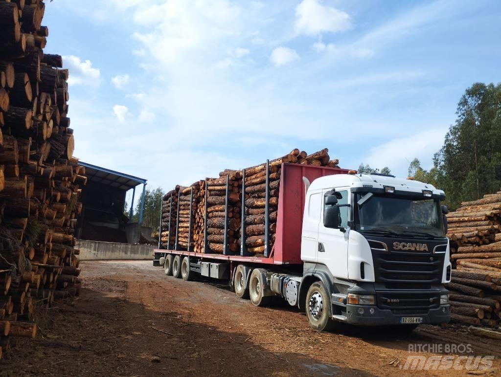Scania R 560 Timmerbilar