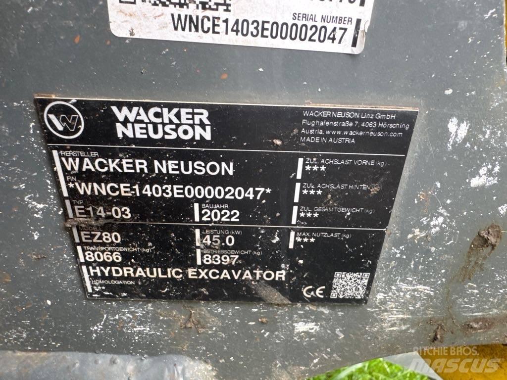 Wacker Neuson EZ80 Bandgrävare