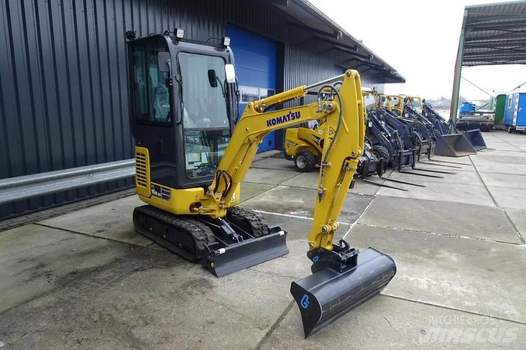 Komatsu PC16R HS Bandgrävare